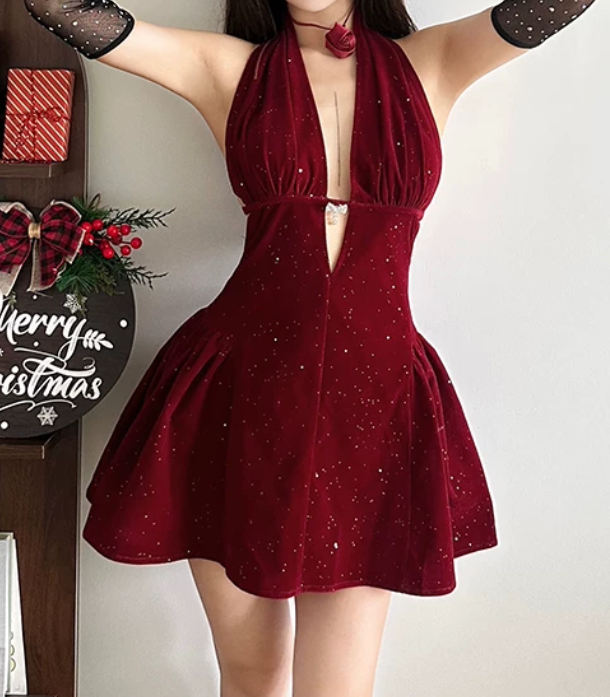 Mini robe de soirée en satin, sans bretelles, sans manches, ligne a, simple, C899