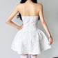 Robe courte d'été pour femme, style français, collection 2026, référence C8003