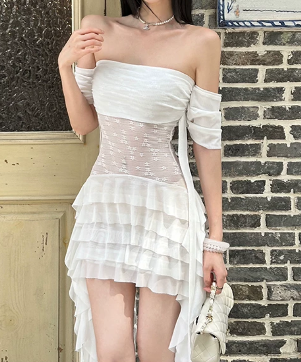 Mini robe de soirée en satin, sans bretelles, sans manches, ligne a, simple, C899