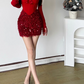 Mini robe de soirée en satin, sans bretelles, sans manches, ligne a, simple, C899