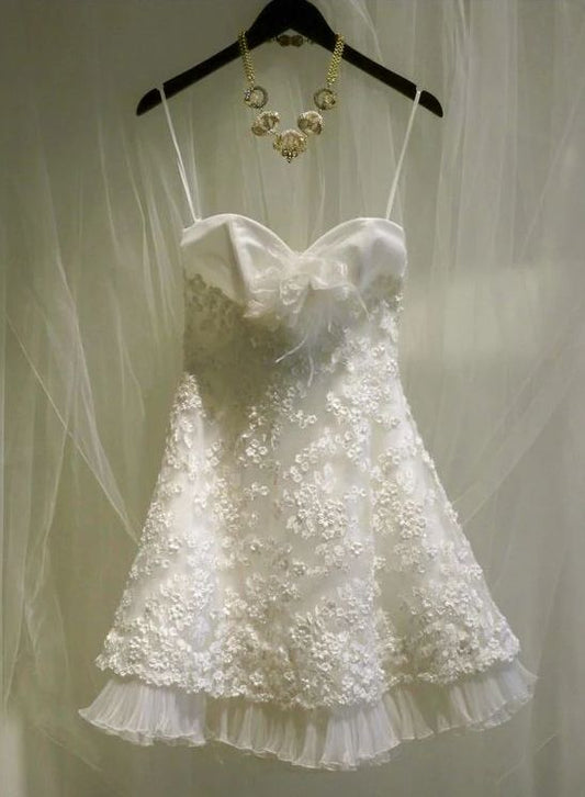 Mini robe de soirée en satin, sans bretelles, sans manches, ligne a, simple, C899