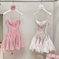Mini robe de soirée en satin, sans bretelles, sans manches, ligne a, simple, C899