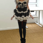 Retro Spaghetti Straps Homecoming Dress Black Lace Bows A-Line Birthday Dress D0435