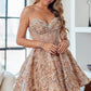 Mini robe de soirée en satin, sans bretelles, sans manches, ligne a, simple, C899
