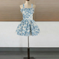 Mini robe de soirée en satin, sans bretelles, sans manches, ligne a, simple, C899