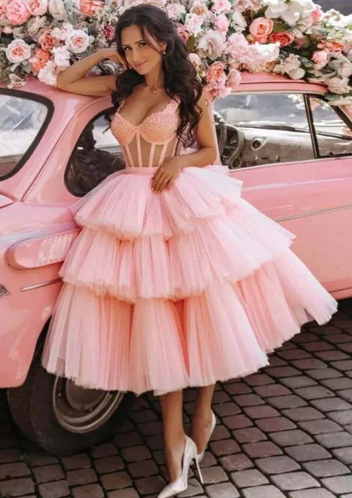 Mini robe de soirée en satin, sans bretelles, sans manches, ligne a, simple, C899