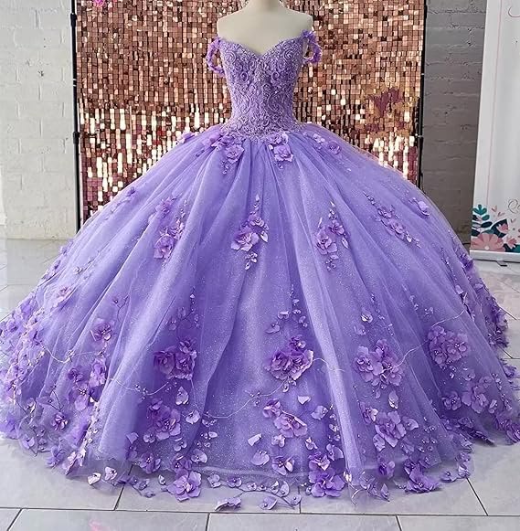 Attractive Ball Gown Sequins Tulle Quinceanera Dresses Spaghetti Straps Appliques Sweet 16 Dresses D0585