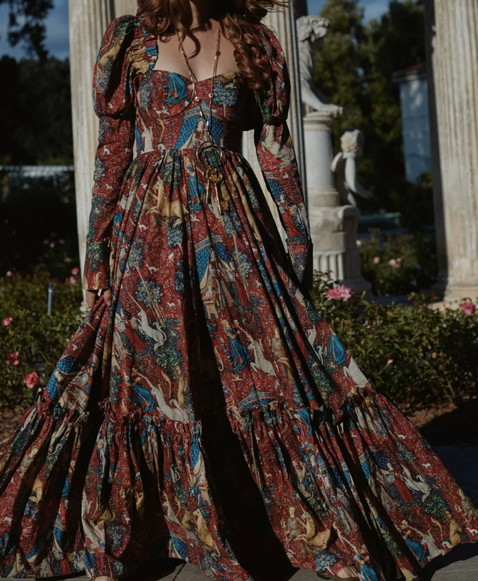 Robe de bal de princesse bustier à volants en satin long, robe de soirée C8117