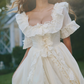 Superbe robe de mariée sirène bustier en satin et tulle, longue et en dentelle, C4563