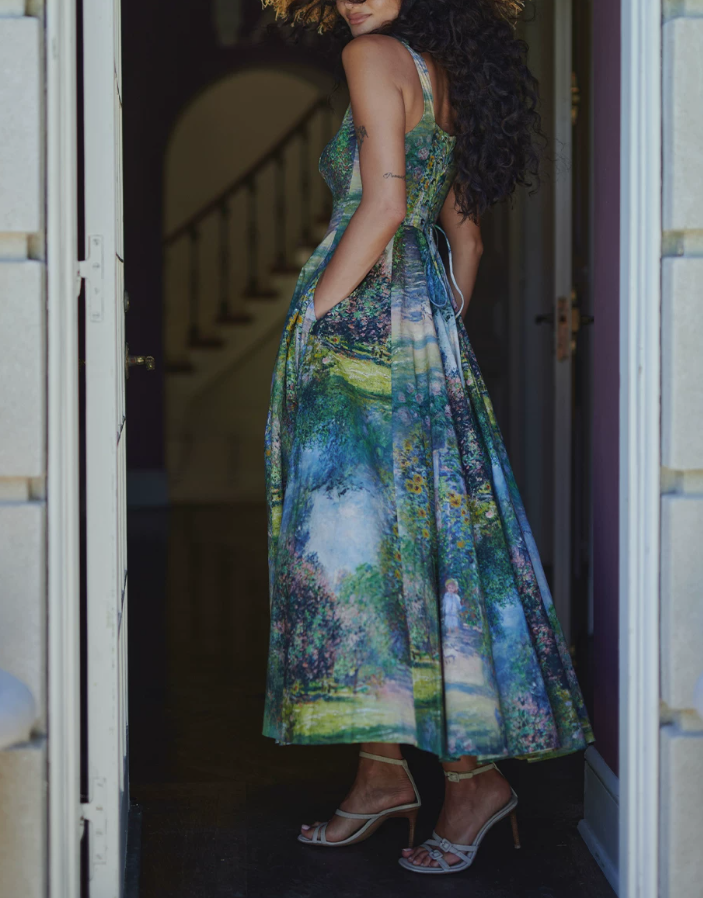 Robe de bal de princesse bustier à volants en satin long, robe de soirée C8117