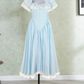 Robe de bal de princesse bustier à volants en satin long, robe de soirée C8117