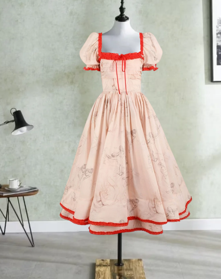 Robe de bal de princesse bustier à volants en satin long, robe de soirée C8117