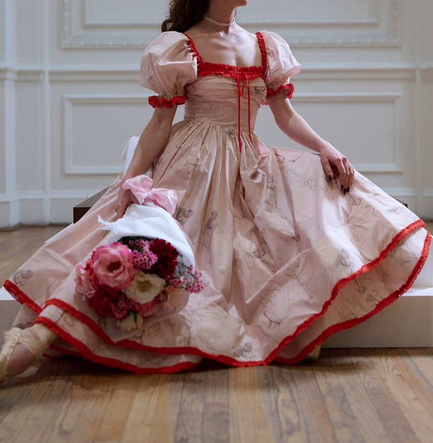 Robe de bal de princesse bustier à volants en satin long, robe de soirée C8117