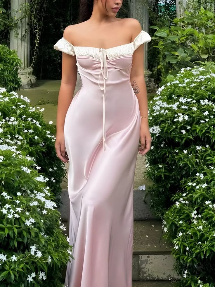 Robe de bal de princesse bustier à volants en satin long, robe de soirée C8117