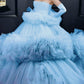 Superbe robe de bal chérie Tulle bordeaux doux 16 robes B051
