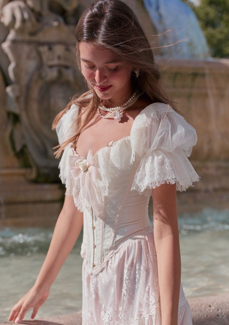 Robe de bal de princesse bustier à volants en satin long, robe de soirée C8117