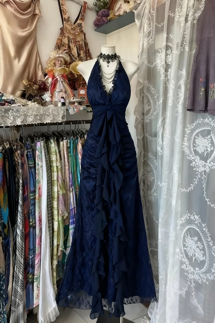 Robe de bal de princesse bustier à volants en satin long, robe de soirée C8117
