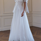 Superbe robe de mariée sirène bustier en satin et tulle, longue et en dentelle, C4563