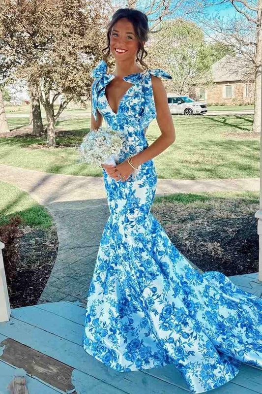 Robe de bal de princesse bustier à volants en satin long, robe de soirée C8117