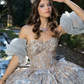 Superbe robe de bal chérie Tulle bordeaux doux 16 robes B051