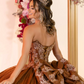 Superbe robe de bal chérie Tulle bordeaux doux 16 robes B051