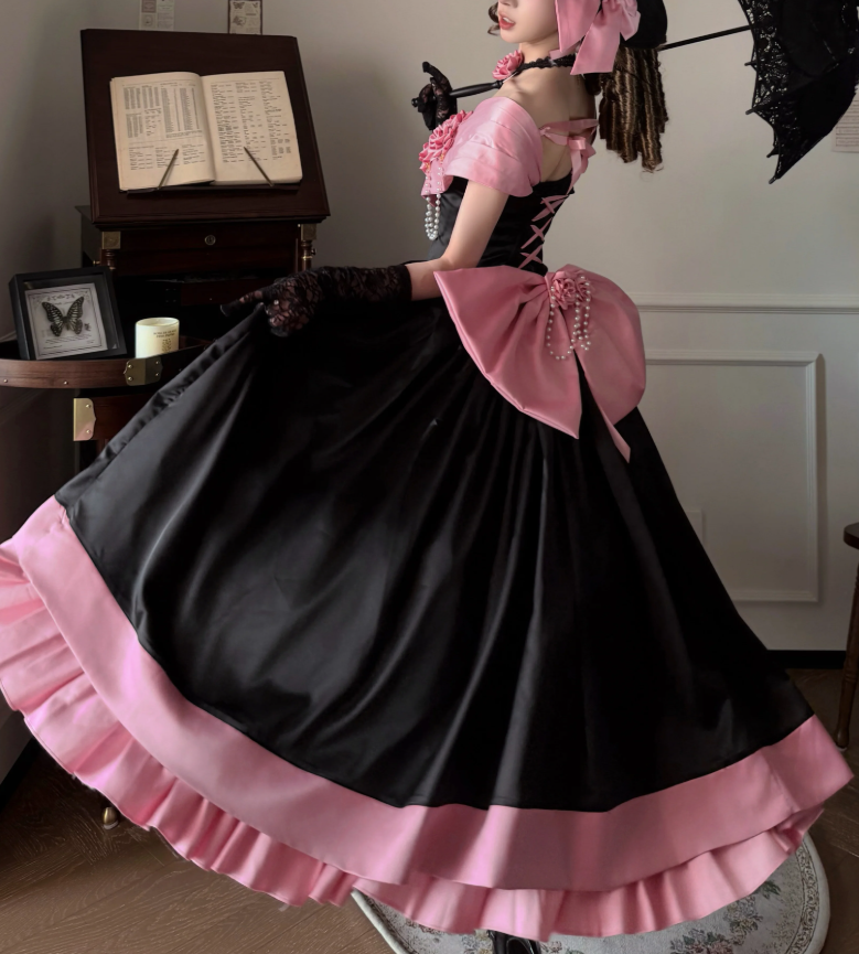 Adorable Off The Shoulder Ball Gown Flowers Quinceanera Dresses Beading Sweet 16 Dresses D0768