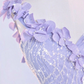 Robe de bal de princesse bustier à volants en satin long, robe de soirée C8117