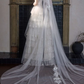 Robe de bal de princesse bustier à volants en satin long, robe de soirée C8117