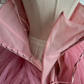 Cute Strapless Ball Gown Pink Flowers Quinceanera Dresses Tulle Sweet 16 Dresses D0824