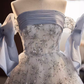 Robe de bal vintage sans bretelles en tulle Sweet 16 robes B144