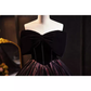 Robe de bal vintage en tulle noir Sweet 16 robes B147