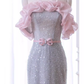 Mermaid Strapless Sequin Long Prom Dress B189