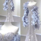Elegant Mermaid Strapless Long Sequin Prom Dress B431