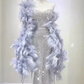 Elegant Mermaid Strapless Long Sequin Prom Dress B431