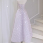 Sexy A Line Sleeveless Pink Floral Long Prom Dress B391