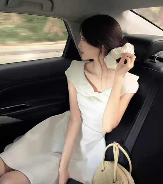 French-style 2026 New Pretty Women's Summer Short Dress C7713