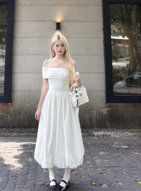 Nouvelle robe longue d'été pour femme, style français, référence C7516