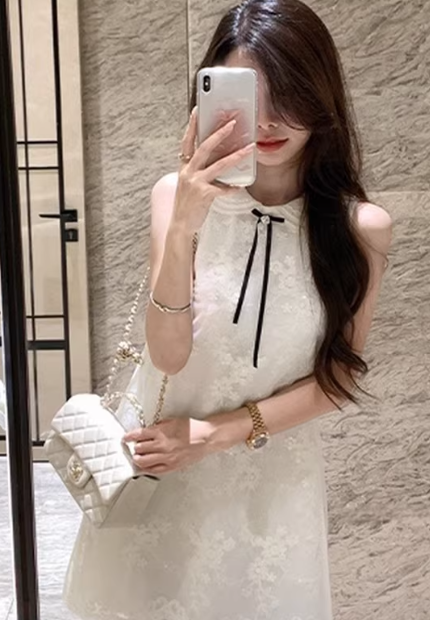 French-style 2026 New Pretty Women's Summer Short Dress C7372