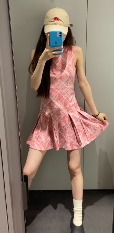 French-style 2026 New Pretty Women's Summer Short Dress C7398