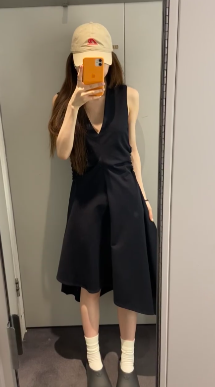French-style 2026 New Pretty Women's Summer Short Dress C7421