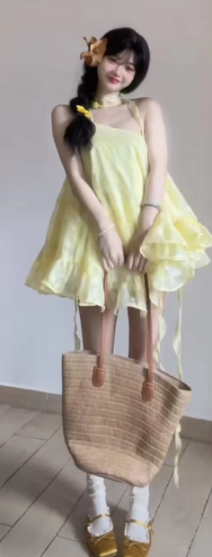 French-style 2026 New Pretty Women's Summer Short Dress C7522