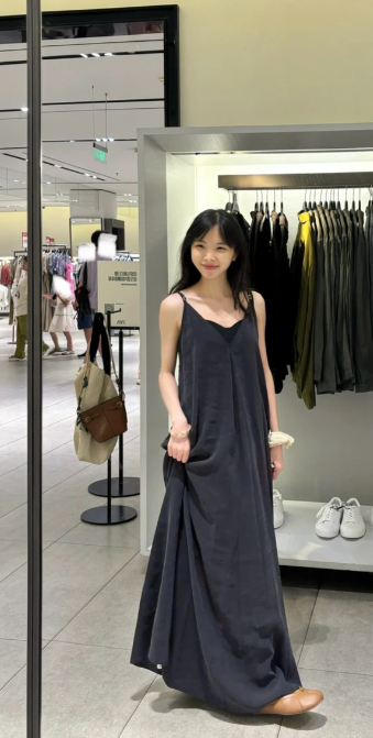 New Pretty French-style  Elegant Summer Women's Long Dress C7823