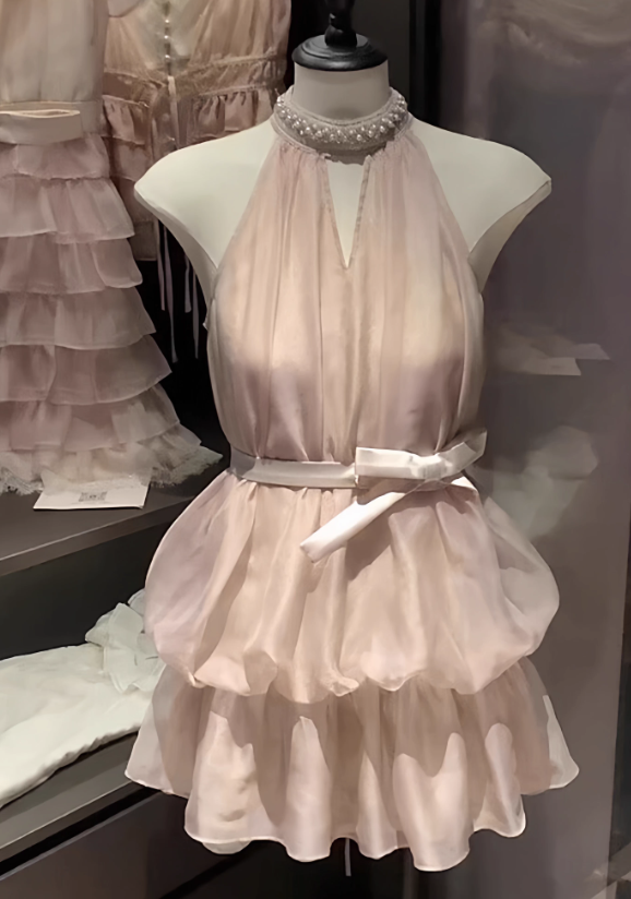 French-style 2026 New Pretty Women's Summer Short Dress C7838