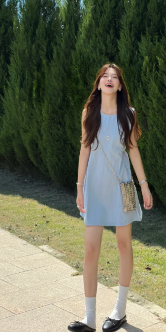 French-style 2026 New Pretty Women's Summer Short Dress C7553