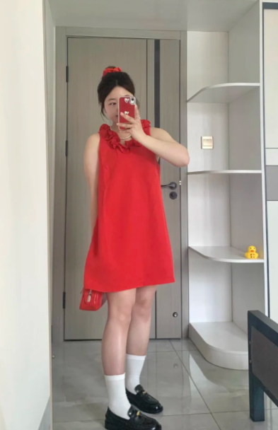 French-style 2026 New Pretty Women's Summer Short Dress C7677