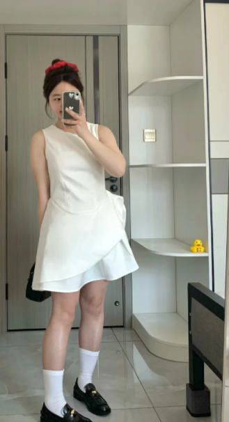 French-style 2026 New Pretty Women's Summer Short Dress C7680