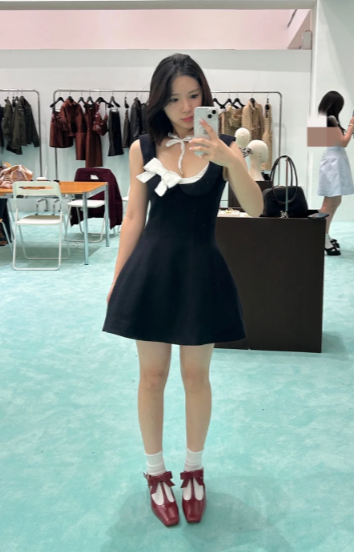 French-style 2026 New Pretty Women's Summer Short Dress C7509